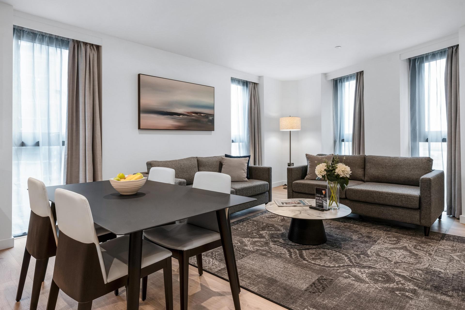 two-bedroom serviced apartments in Manchester