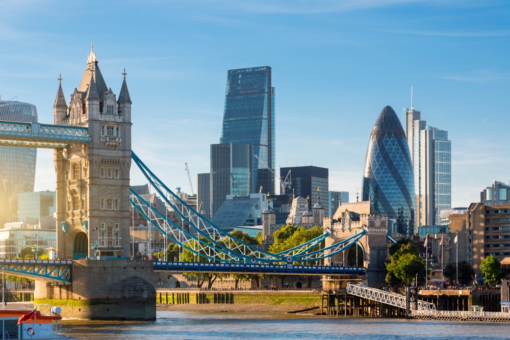London Bridge and skyline