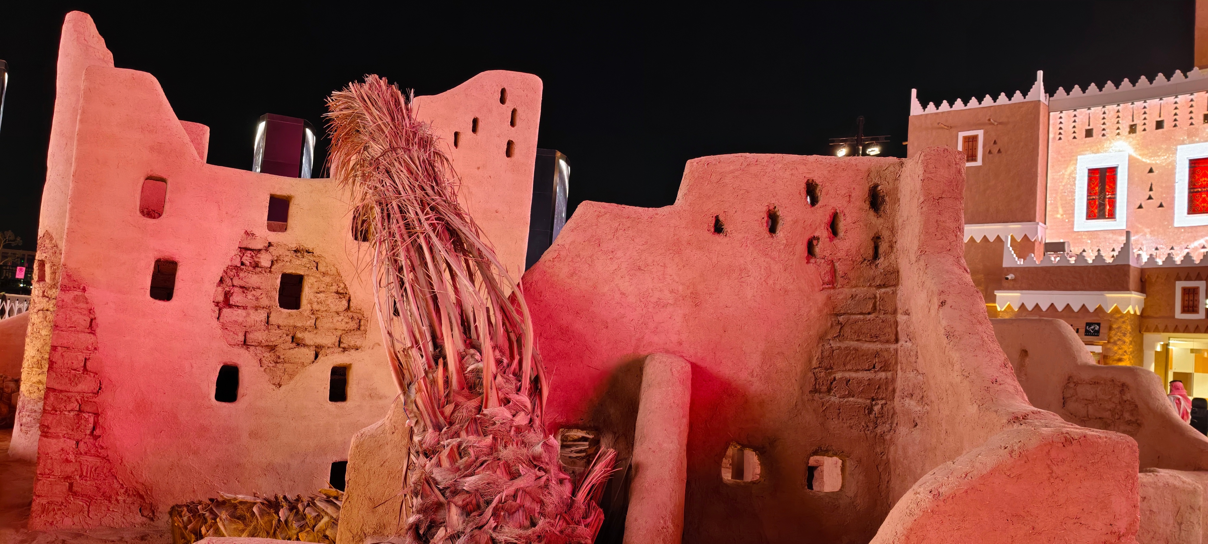 traditional water well located in the At-Turaif District of Riyadh