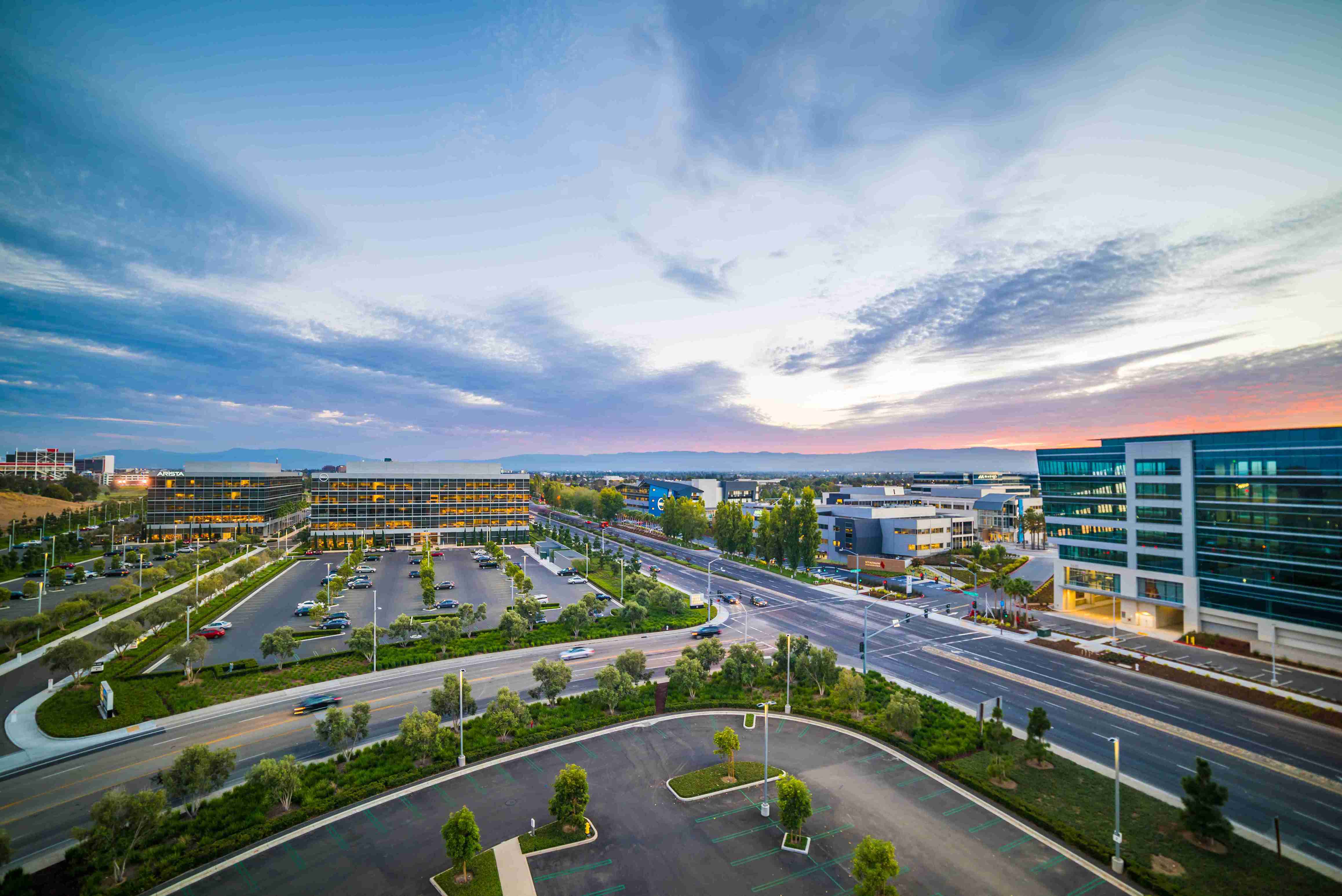 Silicon Valley business district