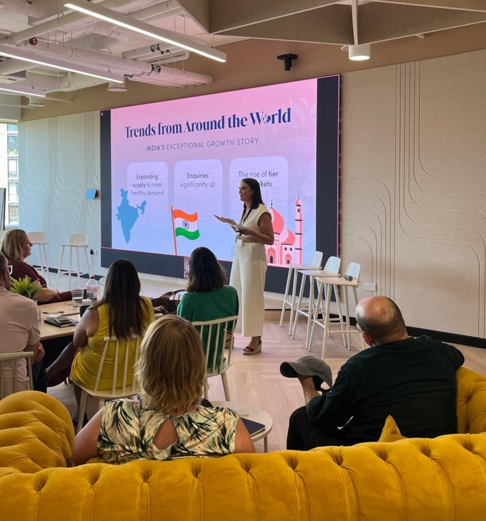 Emma delivering the Market Update