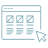 Simplified booking with a digitized inventory
