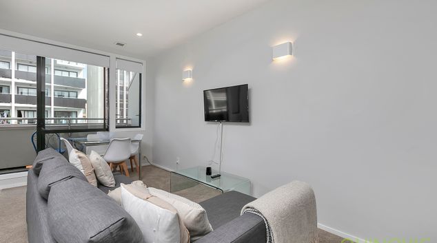 Living room at The Wakefield Apartment, Centre, Auckland