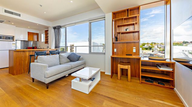 Living area at Parnell Apartment, Judges Bay, Auckland