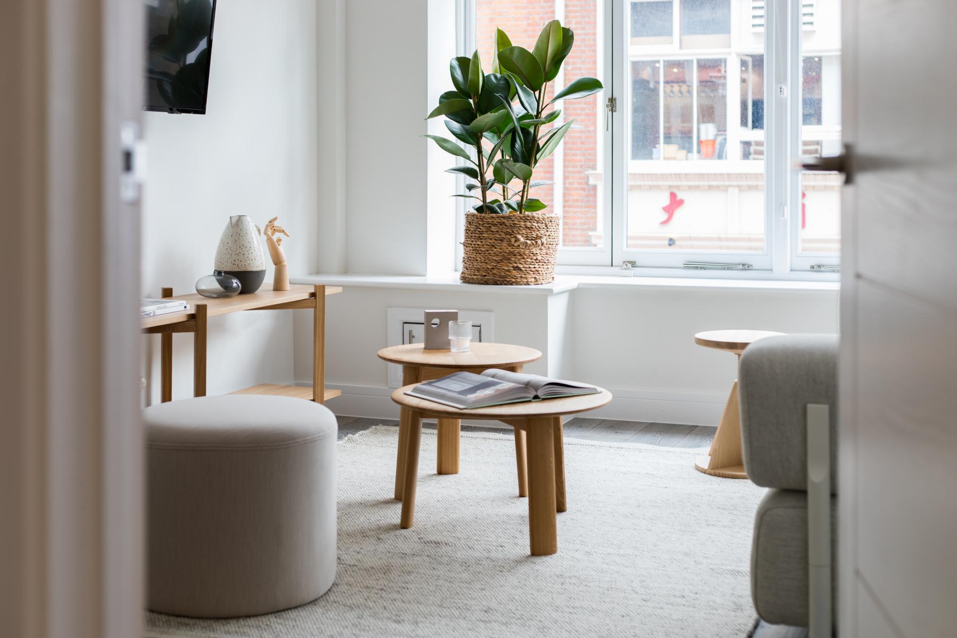 Coffee table at Leicester Square 8a Apartments
