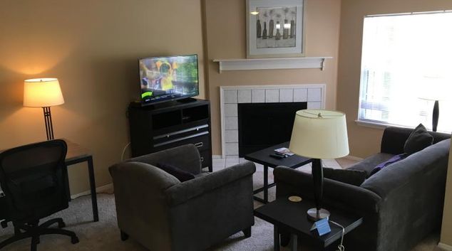 Living Room at Park Meadows Apartment