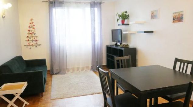 Living area at Rue Albert Apartment, Porchefontaine, Versailles