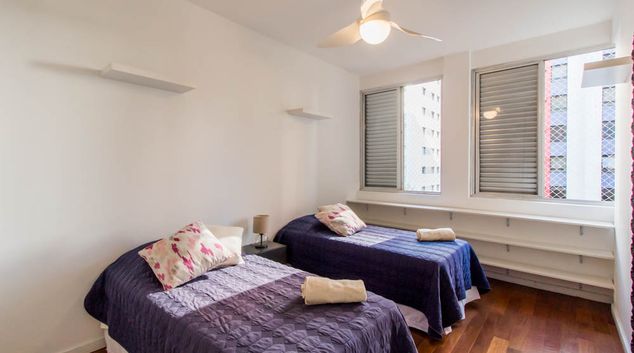 Twin beds at Livo, Jardim Paulista, Sao Paulo