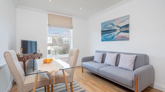 Living room at Granada Apartments, Southsea, Portsmouth