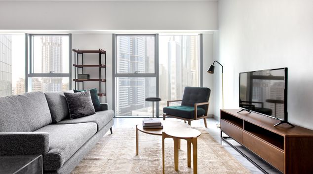 Living room - Central Park Residential Tower, DIFC, Dubai