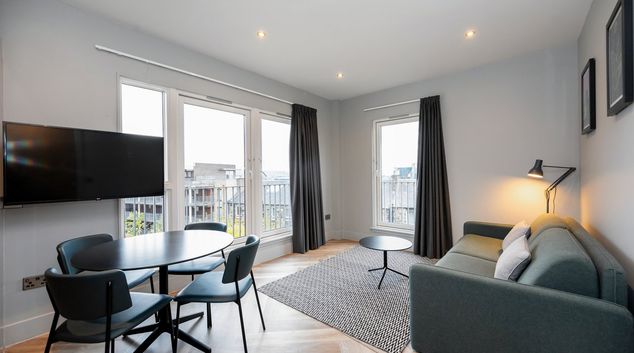 Incredible living area in Staycity Aparthotels Edinburgh West End