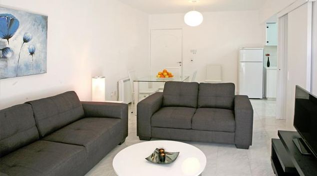 Living room at CORINA SUITES & APTS, Centre, Limassol