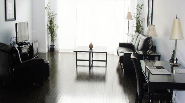 Living room at The Market Lofts Premiere Suites, Centre, Kitchener