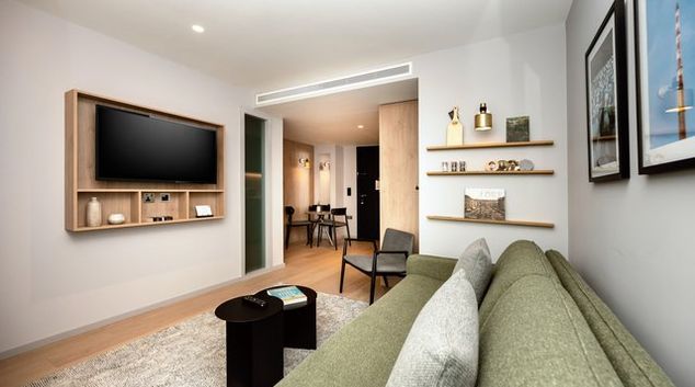 Living area at Wilde Aparthotels London Aldgate, Aldgate, London