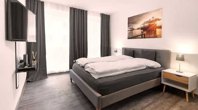 Bedroom at Rain Apartment, Baden-Baden, Karlsruhe