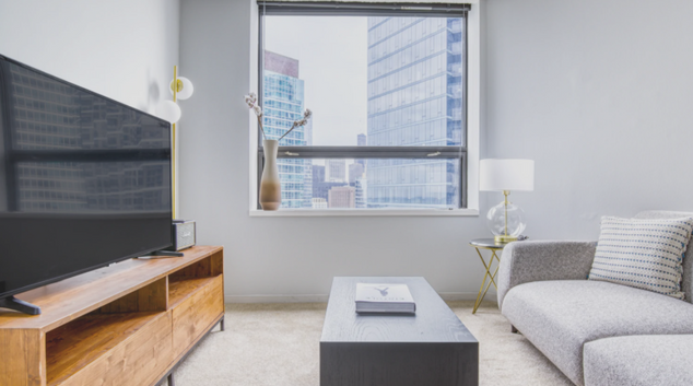 Living Room at Lake Shore Plaza