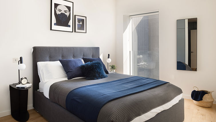 Bedroom at Verso, Southwark, London
