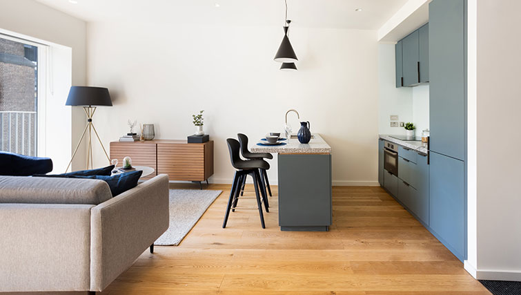 Kitchen at Verso, Southwark, London