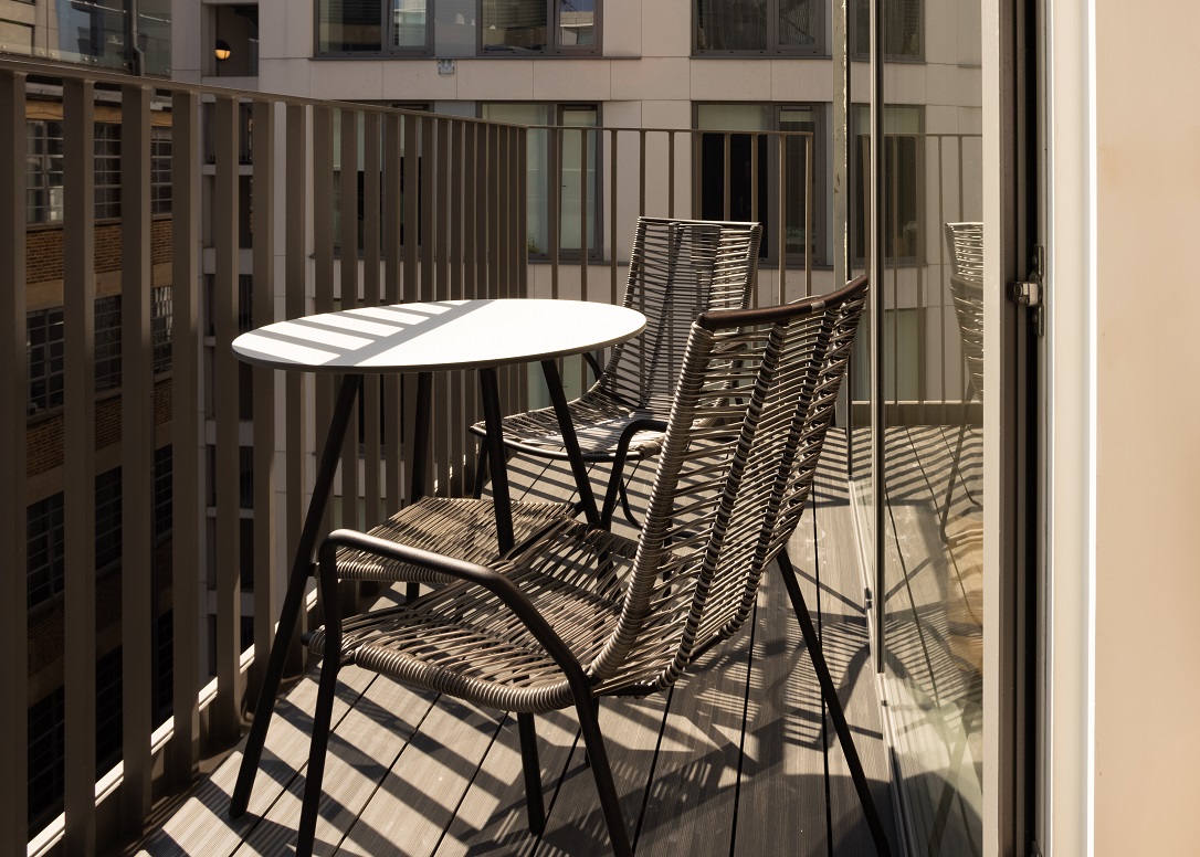 Balcony at Verso, Southwark, London