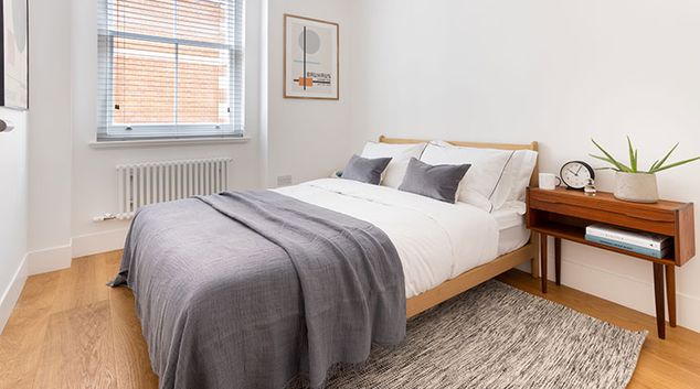 Bed at The Marlo, Marylebone, London