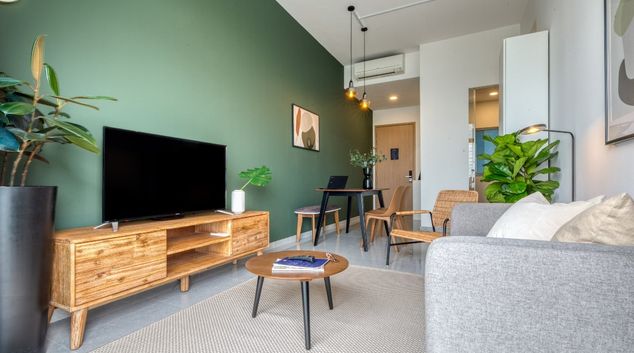 Living Room - Hmlet Sturdee, Rochor, Singapore