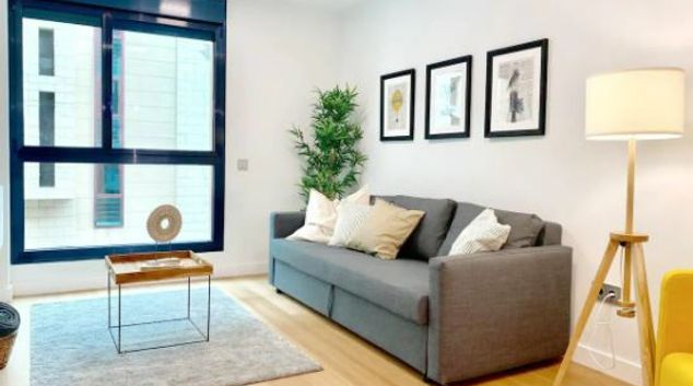Living room at Reda Apartment, Centre, Las Palmas