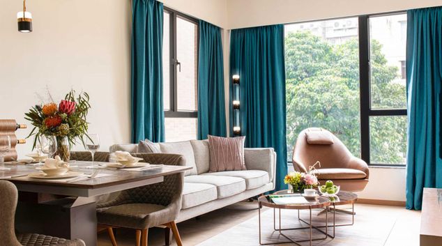 Living room at Blue Pool Road, Happy Valley, Hong Kong
