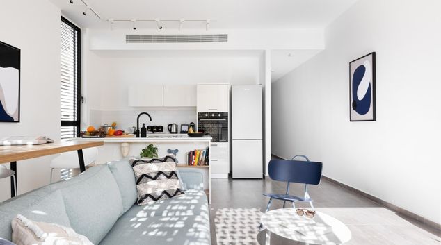 Living at 3 Rambam, Shabazi Neve Tzedek, Tel Aviv