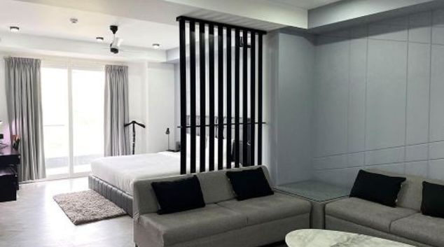 Living room at Bed Chamber, Block A, Gurugram