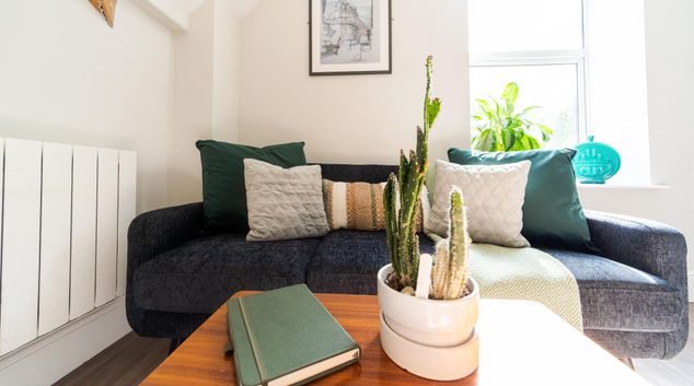 Living room at HG Collection, Centre, Cardiff