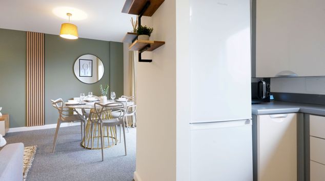Dining table at Yoko Property - The Pinnacle Apartments, Centre, Northampton