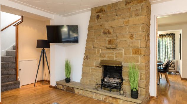 Living room at Findon House, Ifield, Crawley