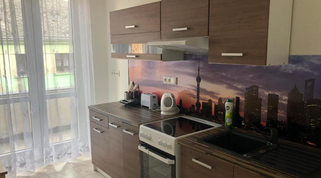 Kitchen at Smart Apartment Skodova, Přerov I-Město, Prerov