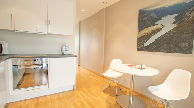 Living room at Vein Apartment, Våland, Stavanger