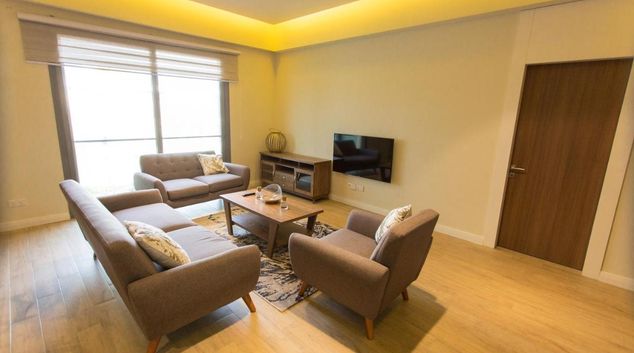 Living room at Accra Luxury Apartments Pearl, Cantonments, Accra