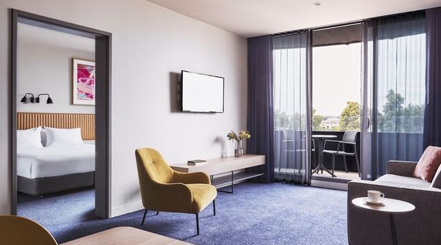 Living room at Mantra Epping, Epping, Melbourne