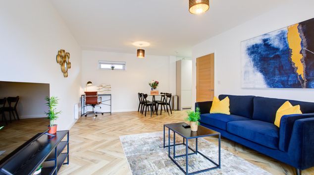 Sofa at Mitcham - Hybrid Resi, Mitcham, London