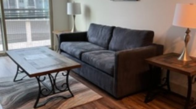 Living Room at Cortland at Phipps Plaza