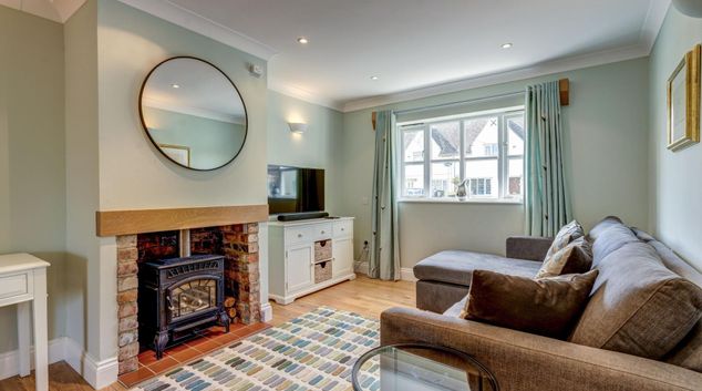 Living room at Walnut Cottage, Evenley, Bicester