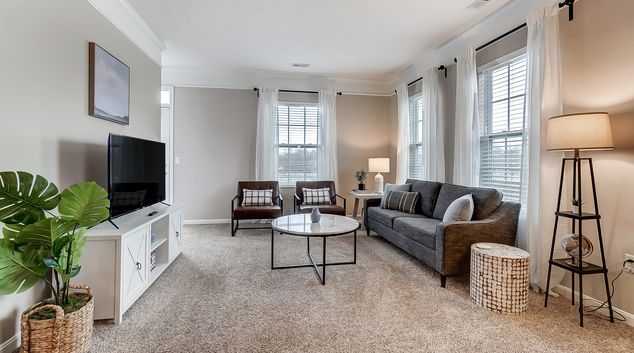 Living room at Albany Chase Rd, Preserve South, Columbus