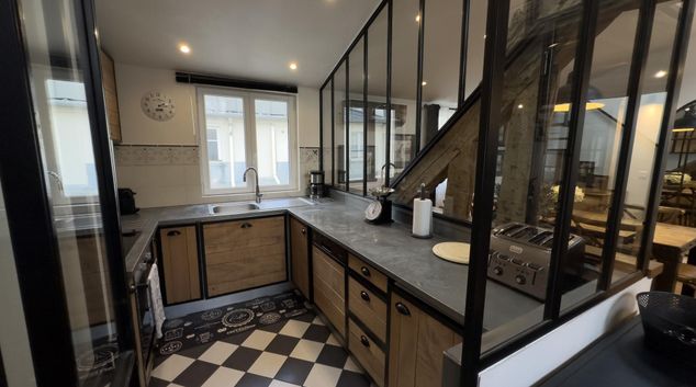 Kitchen at Rue de Sèvres 89, 6th Arr, Paris
