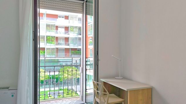 Balcony at Joivi Milan - Via Adda, Central Station Area, Milan