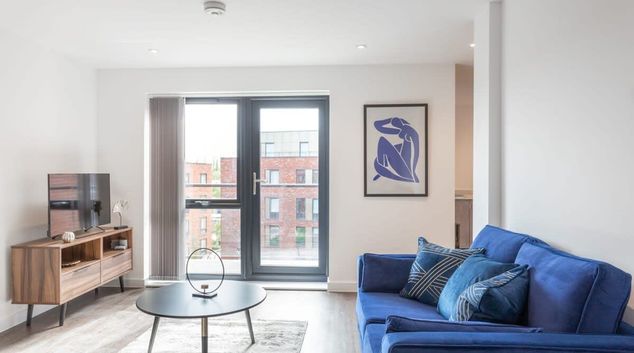 Balcony view at York Apartments, Layerthorpe, York