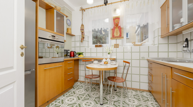 Kitchen at Sengera Cichego 4/4, Natolin, Warsaw