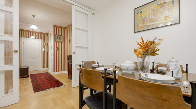 Dining area at Sengera Cichego 4/4, Natolin, Warsaw