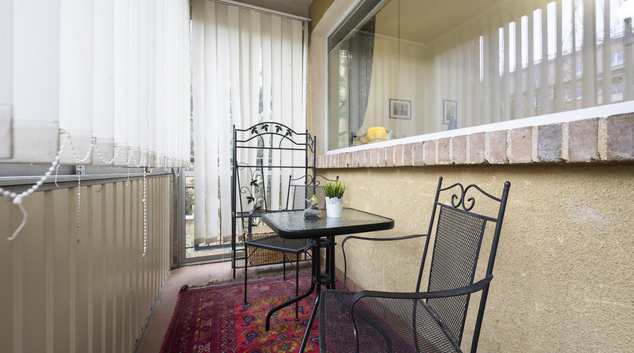 Balcony at Sengera Cichego 4/4, Natolin, Warsaw