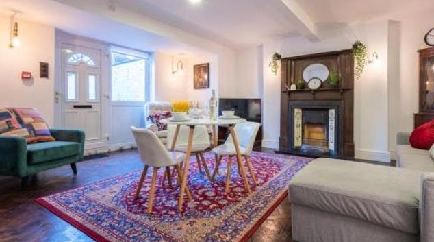 Living area at Palmyra Square, Centre, Newport