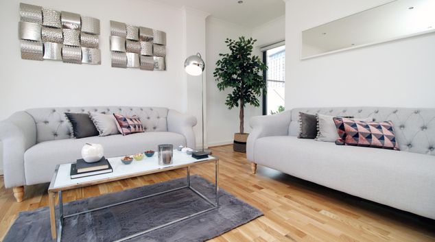 Living room at Dray Court, Centre, Cardiff