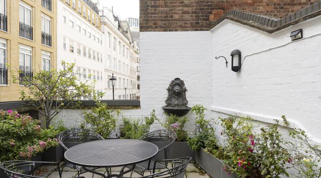 Terrace at Queen Anne's Gate, Westminster, London