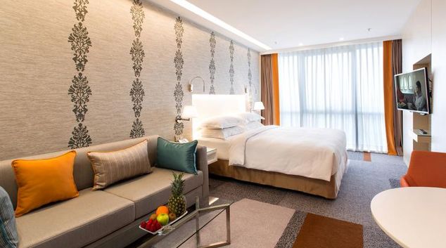Bedroom at Burgu Arjaan Apartments